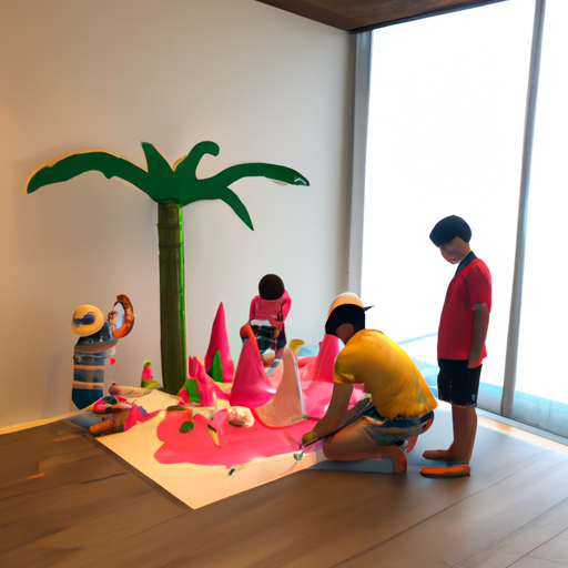 5. משפחות נהנות מהזמן שלהן במועדון הילדים ב-Novotel Phuket Surin Beach Resort